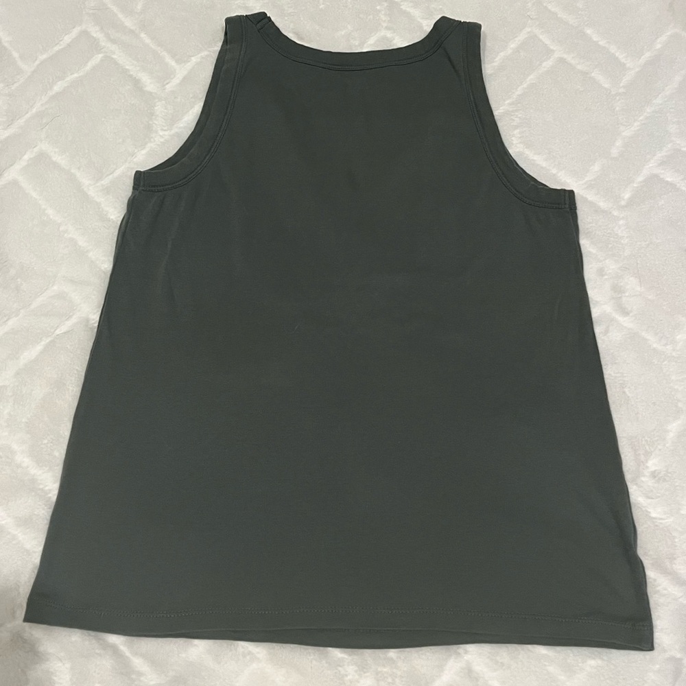 LOFT Cache green sleeve top Slightly used - worn 2x Great Shape - Size M - Picture 6 of 8